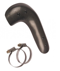 TRIALS EXHAUST PIPE PROTECTOR HEAT SHIELD